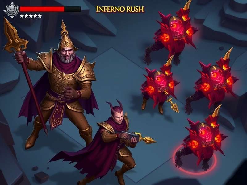 Inferno Rush Supreme Game Screenshot
